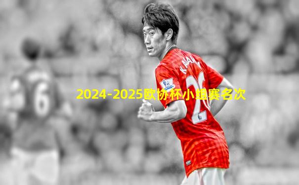 2024-2025欧协杯小组赛名次