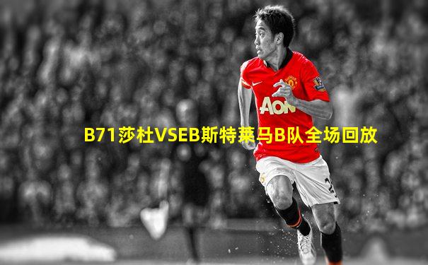 B71莎杜VSEB斯特莱马B队全场回放